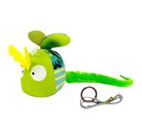 Xuancai Interaction Chat Jouet Animal avec Queue en Peluche Cadre de Porte Suspendu Teaser Animal pour Divertissement Playsets Suspendu Insectes