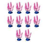 Xuancai Lot de 10 coraux artificiels pour décoration d'aquariums et aquariums