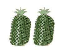 Xuancai Lot de 2 grattoirs pour chats et ananas multifonctionnels - Jouet interactif pour s'engager dans une activité durable