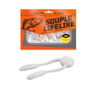 Xuancai Lot de 20 leurres souples pour pêche en eaux douces Gogga avec imitation améliore les captures taux de pêche légers