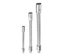 Xuancai Lot de 3 manchons de clé à couple élevé avec tige d'extension pliable pour meubles pour divers travaux de réparation multifonctionnels