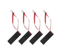 Xuancai Lot de 4 sangles de gants de ski élastiques pour homme et enfant