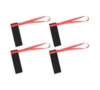 Xuancai Lot de 4 sangles de gants de ski élastiques pour homme et enfant