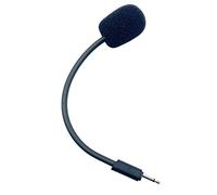 Xuancai Micro de rechange pour casque de jeu JBL Q100 - 2,5 mm - Amovible - Perche de rechange - Profil bas - Libération rapide