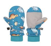 Xuancai Moufles de ski d'hiver pour enfants - Résistantes à l'eau - Chaudes pour les tout-petits - Pour le patinage et le ski