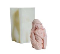 Xuancai Moules à bougies en résine époxy pour maman tenant un enfant - Moules en silicone pour bébé - Plâtres en silicone pour bébé