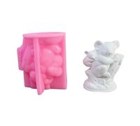 Xuancai Moules en résine époxy pour koala avec bébé - Moules en silicone pour décoration de plâtre - Moules de cuisson pour koala - Moules en silicone pour koala - Moules décoratifs - Moules de