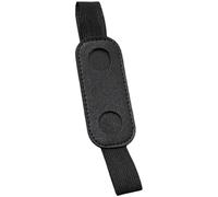 Xuancai Porte-stylo en cuir synthétique pour journaux, carnets, planificateurs, livres, étui à crayons, pochette à bande élastique, pochette en cuir synthétique pour classeurs, Noir