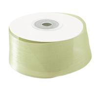 Xuancai Ruban en organza transparent en polyester 25 mm x 20 m pour faire des nœuds, bouquets de mariage, accessoires pour cheveux, ruban imitation soie