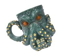 Xuancai Style antique en résine sur le thème des pirates, tasse à bière pour restaurant, bureau, boisson avec poignée résistante à la chaleur, tasse de fête sur le thème du dragon