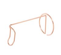 Xuancai Support de casque en fer avec design élégant pour la maison, le bureau ou les jeux vidéo - Or rose