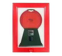 XUANDOH Cadre photo distributeur de bonbons, 2 en 1 pratique à accrocher au mur ou à la table, cadeau d'anniversaire et de vacances (rouge)