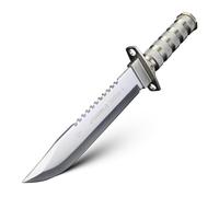 XUANFENG Full Metal Outdoor chasse couteau multifonctionnel Jungle EDC Tool cadeau pour homme