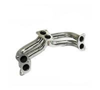 Xuanqingyi Store Collecteur d'échappement Turbo 2015 - 2018, Compatible avec WRX 2.0T FA20, en acier inoxydable, longueur égale, pour course