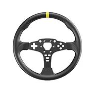 Xuanqingyi Store Compatible avec Moza Compatible avec Magic Compatible avec Claw R5R3 Racing Simulator Volant ES Formula 12 pouces Rond Remplacement Corps de Roue Accessoires(WHITE)