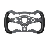 Xuanqingyi Store Compatible avec Moza Compatible avec Magic Compatible avec Claw R5R3 Racing Simulator Volant ES Formula 12 pouces Rond Remplacement Corps de Roue Accessoires(Red)