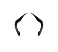 Xuanqingyi Store Kit carrosserie compatible avec Benz X253 GLC260 300 GLC43 spoiler pare-chocs avant, feux antibrouillard, déflecteurs d'air. Kit de corps(2Pcs Gloss Black)