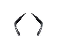 Xuanqingyi Store Kit carrosserie compatible avec Benz X253 GLC260 300 GLC43 spoiler pare-chocs avant, feux antibrouillard, déflecteurs d'air. Kit de corps(2Pcs Carbon Look)