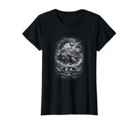 Xuanwu Tortue Chinoise Mythologie Guardian T-Shirt Graphique avec Valeur