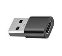 Xuanxi Adaptateur USB C vers A 480 Mbps charge rapide et synchronisation boîtier en métal pour ordinateur portable, tablette, appareils mobiles C vers A