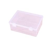 Xuanxi Boîte de rangement transparente avec couvercles, boîte de rangement en plastique transparent, présentoir à bijoux pour boîtier, petits bacs de rangement pour Ro