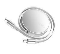 Xuanxi Câble USB C 240 W rétractable USB C vers USB C Câble de charge rapide 480 Mbps Transfert de données Type C Câble de données USB C