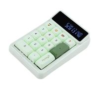 Xuanxi Clavier numérique mécanique avec fonction calculatrice 17 touches et pavé numérique