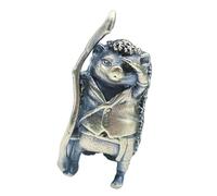 Xuanxi Cordon en paracorde en forme de hérisson - Breloque tendance en laiton pour cordon, porte-clés, pendentifs vintage hérisson, taille unique, Comme décrit