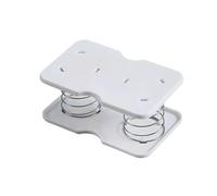 Xuanxi Distributeur de mouchoirs automatique avec double ressort, pratique pour salle de bain, cuisine, rangement facile