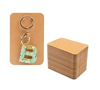 Xuanxi Lot de 50 porte-cartes pour présentation de porte-clés, cartes, bijoux, emballage de bijoux, porte-clés, carte à vendre