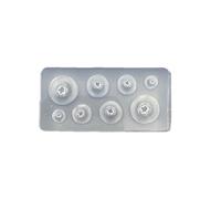 Xuanxi Moule en silicone, moule à bougie 3D myrtille, moule en silicone pour décoration de cupcakes, savon, chocolat, myrtille
