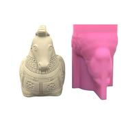 Xuanxi Moule en silicone pour pot de fleurs en forme de cheval, idéal pour les travaux manuels et la décoration de la maison