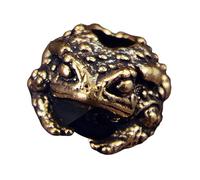 Xuanxi Perles en métal Toads pour projets créatifs en paracorde et bijoux tendance, breloque à grand trou, objets de collection artistiques, bijoux à porter au quotidien, taille unique, Comme décrit