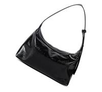 Xuanxi Sac à bandoulière moderne en polyuréthane ciré léger sous les aisselles Sac à main multifonction avec design intérieur structuré de qualité supérieure et léger, Noir , One Size