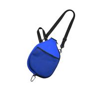 Xuanxi Sac de transport portable pour pickleballs avec ceinture d'épaule réglable, résistant aux déchirures pour entraînement sur le terrain, étui à fermeture éclair lisse