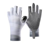Xuanxi UPF50+ Gants de pêche élastiques pour la pêche, la randonnée, le cyclisme, confortables pour homme et femme