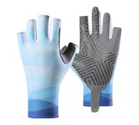 Xuanxi UPF50+ Gants de pêche élastiques pour la pêche, la randonnée, le cyclisme, confortables pour homme et femme