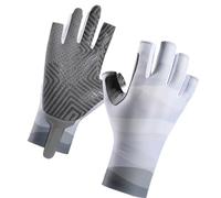 Xuanxi UPF50+ Gants de pêche élastiques pour la pêche, la randonnée, le cyclisme, confortables pour homme et femme