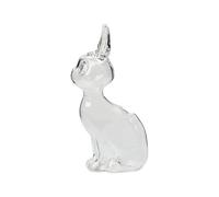 Xuanxi Urne commémorative en verre pour animal domestique - 19 cm de hauteur - Pour honorer les souvenirs de compagnon, élégant bocal commémoratif pour animaux de compagnie