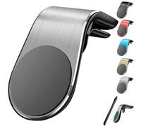 XUANXUANQZ Support De Téléphone Joyeloo, Support Magnétique De Navigation pour Téléphone Portable, Support Voiture Rotatif Type L, Support Magnétique Universel pour Téléphone Portable (Argent)