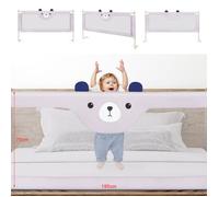 XUANYU Barrière De Lit Bébé avec Une Rambarde Pliante pour Enfants et Adultes - Poignée d'aide pour Enfants et Adultes,195cm