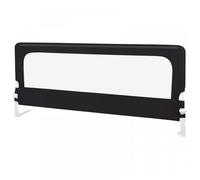 XUANYU Barrière de lit rabattable 1 Pcs, design extra haut, longueur 175cm,Noir