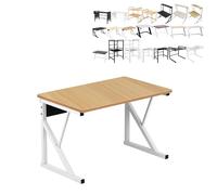 XUANYU Étagère Rangement de Cuisine Rack à Ustensiles Support Four Micro Onde avec Organisateur d'épices Etagere Micro Onde Support de Stockage pour Four à Micro-Ondes (Noyer Jaune 54 * 34.5 * 35cm)