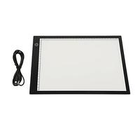 XUANYU Tablette Lumineuse Diamond Painting A4, avec Luminosité LED Réglable, Contrôle Tactile, Câble USB, Planche de Dessin, Tablette Lumineuse Dessin avec échelle