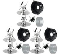 XUBOR 24X pièces de Rechange, for Oster, for Lames de Glace de mélangeur Osterizer 4980 4961, Joint d'accouplement, Goujon Slinger Remplacement de la Lame du Couvercle du mixeur