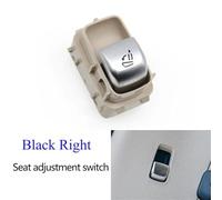 XUBOR Bouton de commutation commande réglage du siège gauche droit noir Beige, for classe C GLC W205 W253 2015-2022 20590521139051 Commandes de sièges intérieurs de voiture(Beige Right)