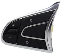 XUBOR Bouton de régulateur de Vitesse de Voiture, for Koleos, for Kadjar 2016 2017 2018 2019 2020 2021 2022 2023 Bouton de Direction Avant de Voiture Bouton de Commutation de contrôle du Volume Audio
