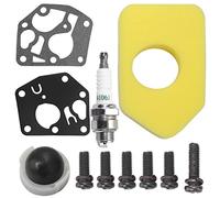 XUBOR Carburateur 699660, diaphragme de remplacement, bougie d'allumage, filtre à Air 698369 09J000 09L000 Bougie d'allumage pour tondeuse à gazon