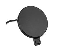 XUBOR Couvercle de crochet remorquage pare-chocs avant noir, for VW, for Golf, GTI MK7 2015-2017 5GG807241BGRU 5G0807241AGRU ABS Pièces automobiles