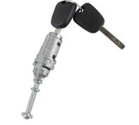 XUBOR Cylindre de serrure porte gauche voiture avec Kit 2 clés, pour citroën, C2 C3 2002 - 2010, 9170t9 9170w9 Mécanisme de verrouillage de porte